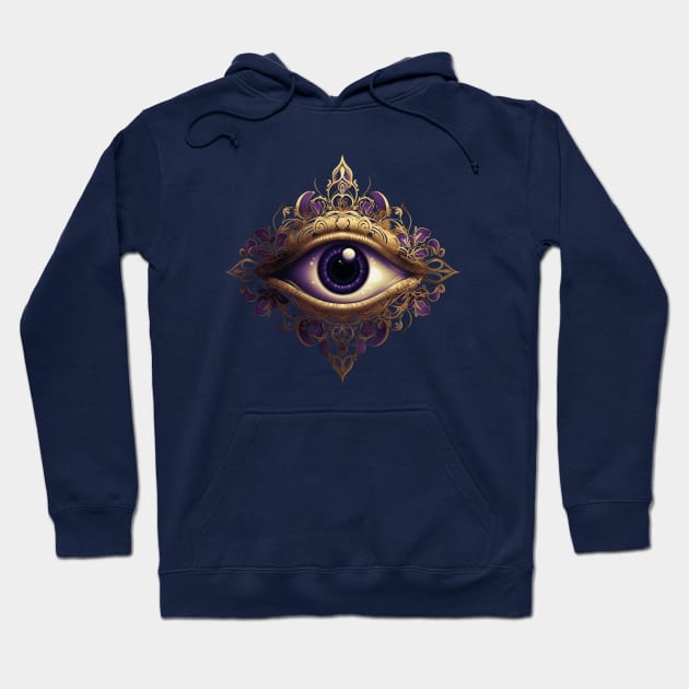 All Seeing Eye Hoodie by Moonpixels